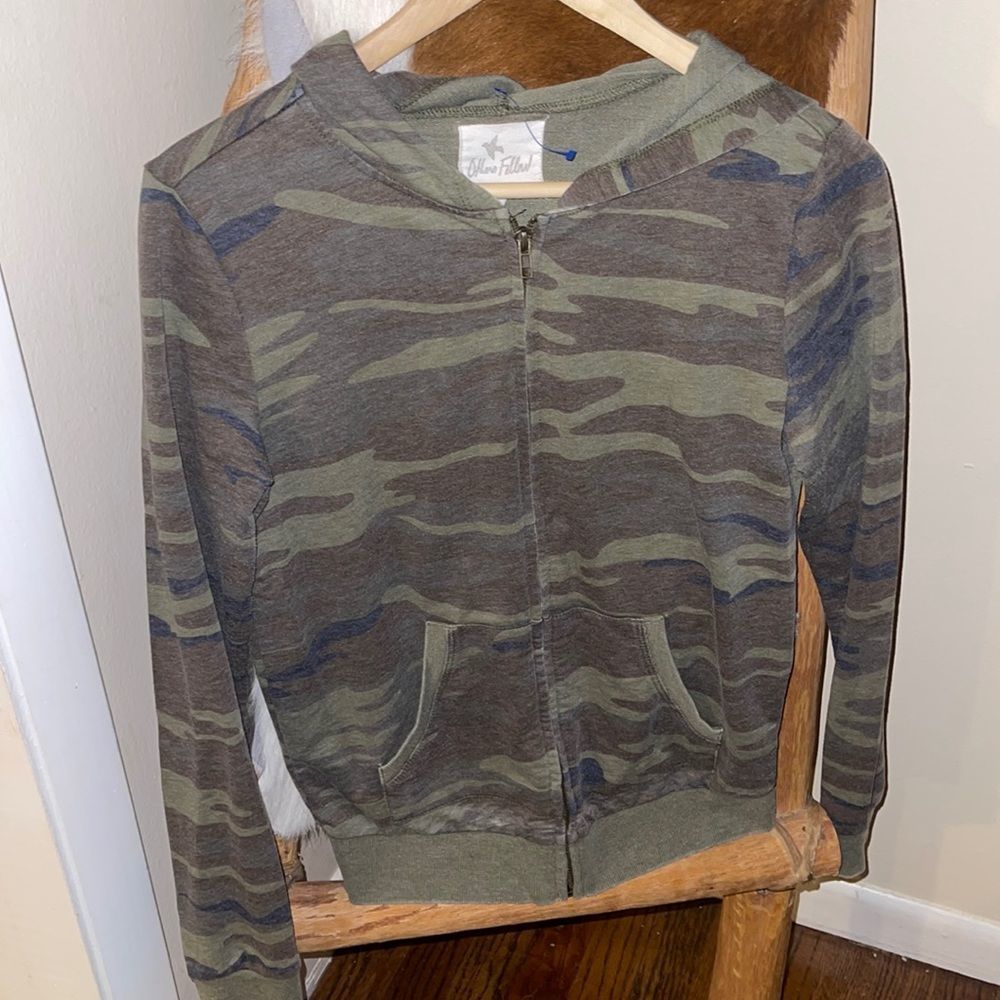 Others Follow Light Weight Camo Hoodie